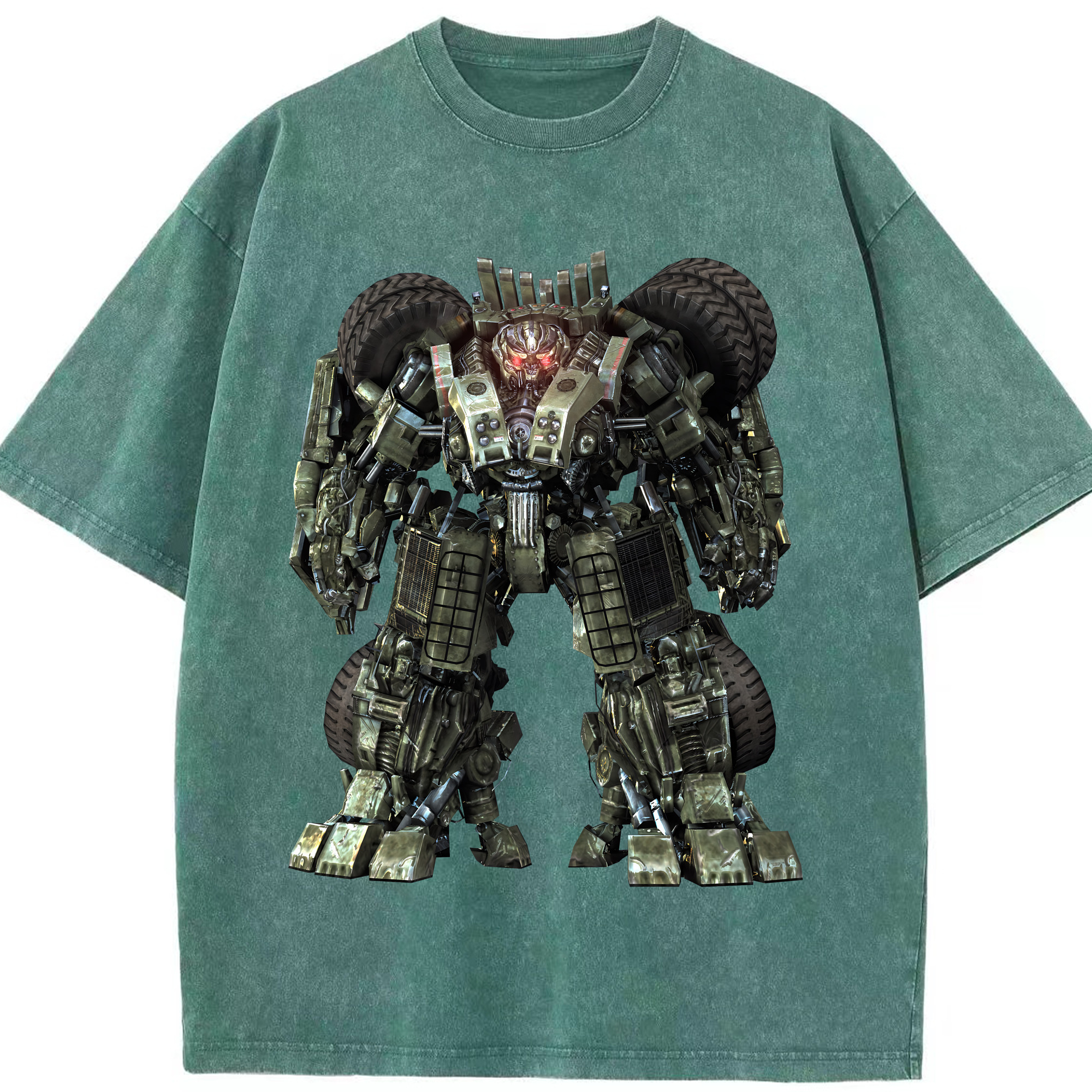 （画像用） Transformers トランスフォーマー 綿100% ヴィンテージ風 半袖Tシャツ（フロントプリント）